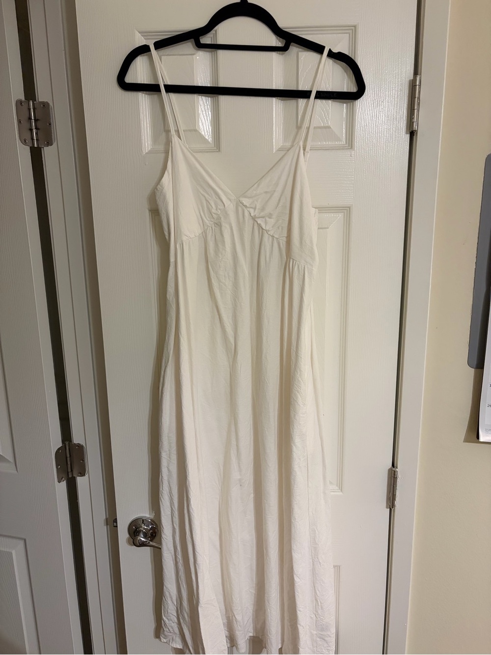 Simple White Slip Dress